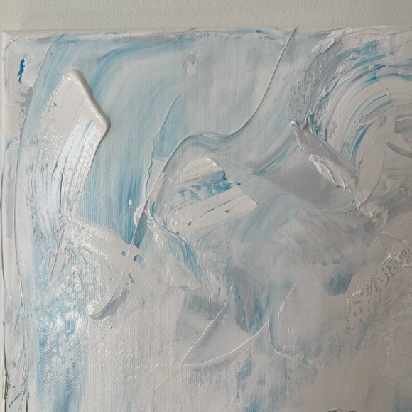 Original acrylic abstract titled - You Can’t Be Cirrus?! - Picture 9 of 12